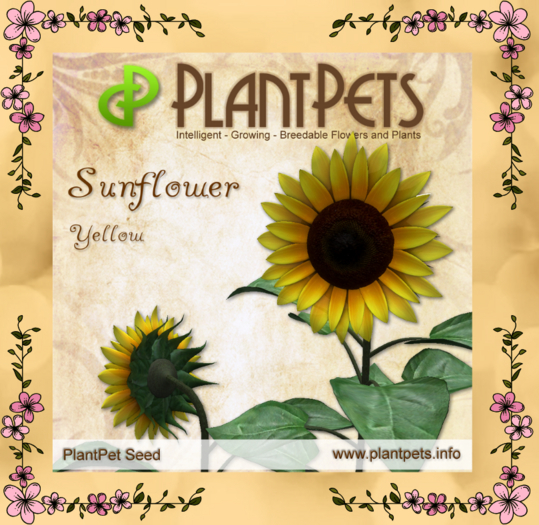 PlantPet Seed [Sunflower *Yellow*]