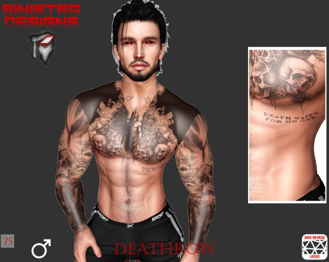 Sinister Designs: Deathrow Tattoo