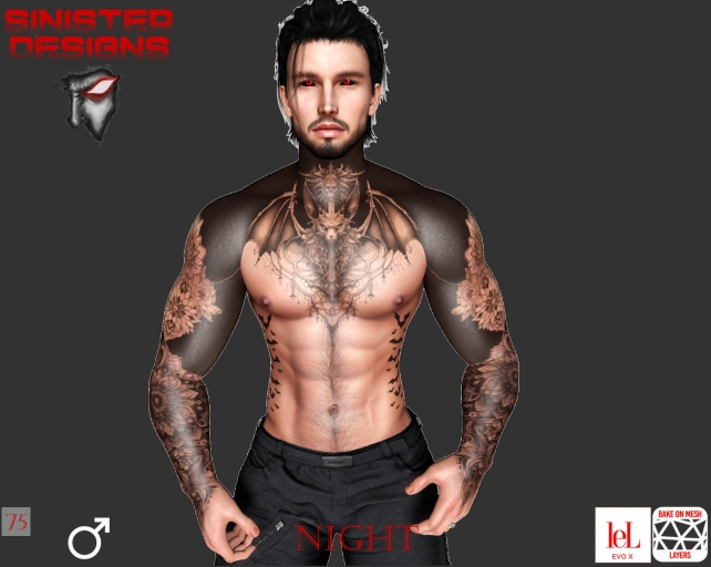 Sinister Designs: Night Tattoo