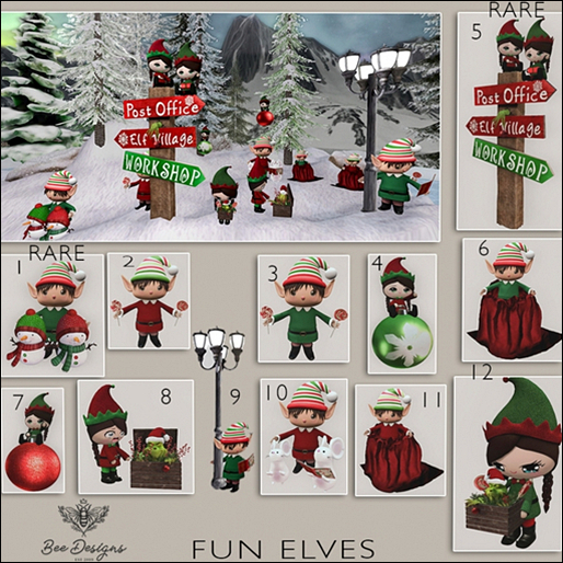 07 Bee Designs Fun Elves