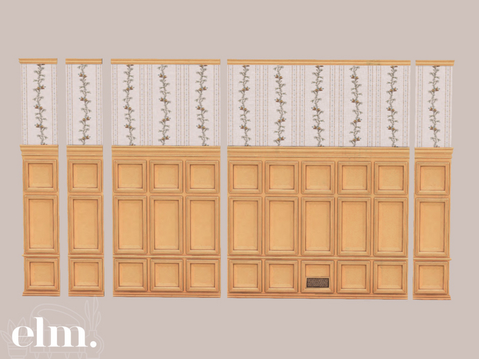 Elm. Agnes Wall Panel [Yellow]