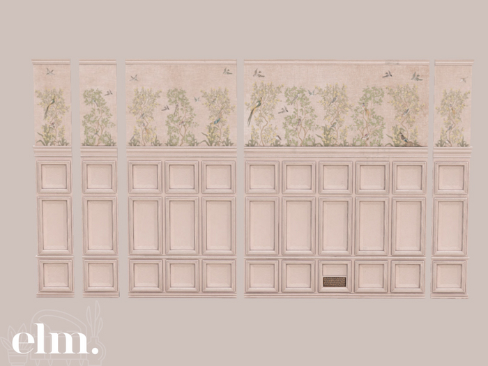 Elm. Agnes Wall Panel [Cream]
