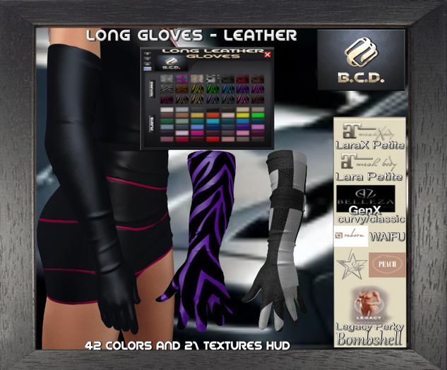 BCD Long Gloves Leather