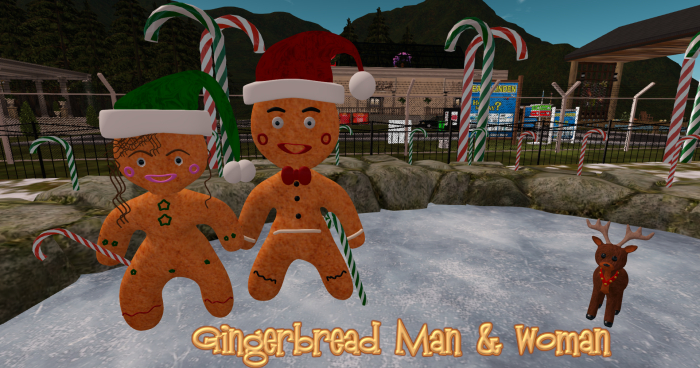 Gingerbread Man & Woman (Couple)