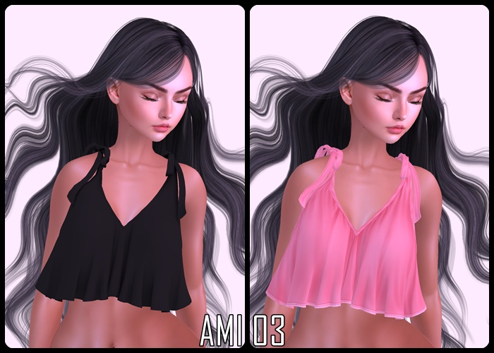 AMI  TOP BLACK 03  MAITREYA
