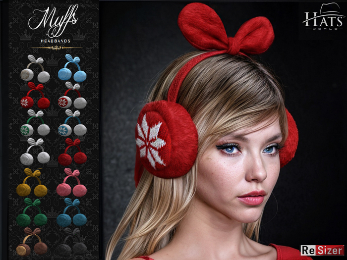 [HW] EARS MUFFS W BOWS
