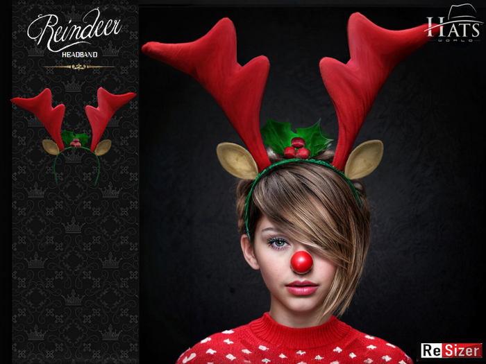 [HW] CHRISTMAS REINDEER HEADBANDS