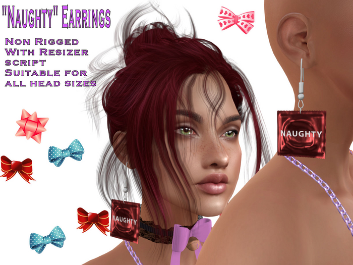 "Naughty" Earrings