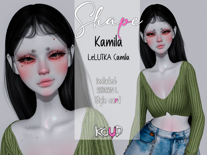 kOUD. Shape Kamila - LeLUTKA Camila -