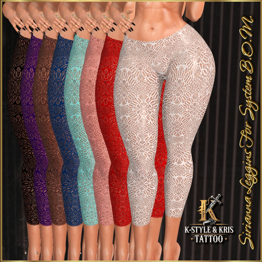 [K-Style] SIRIANNA LEGGINS - FATPACK #3