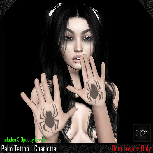::: Core ::: Palm Tattoo - Charlotte
