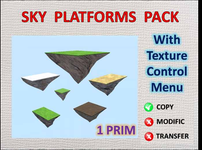 Sky platforms pack