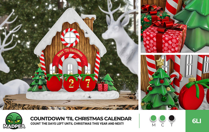 MadPea Countdown 'til Christmas Calendar