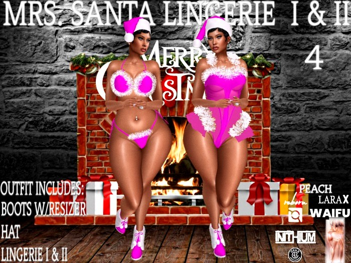 (SH) Mrs. Santa Lingerie I & II 4