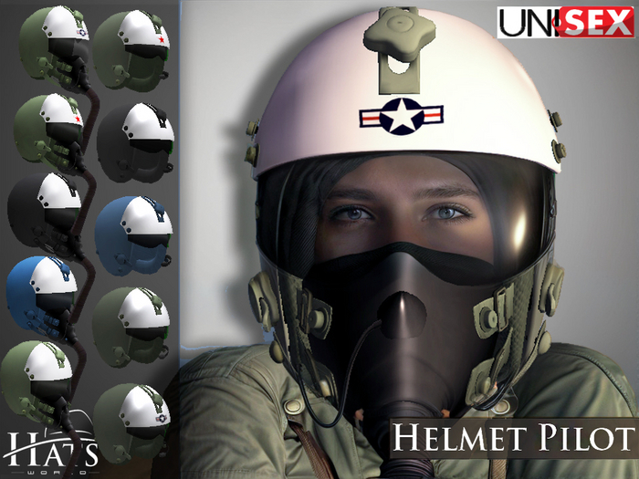 [HW] HELMET PILOT UNISEX FAT PACK