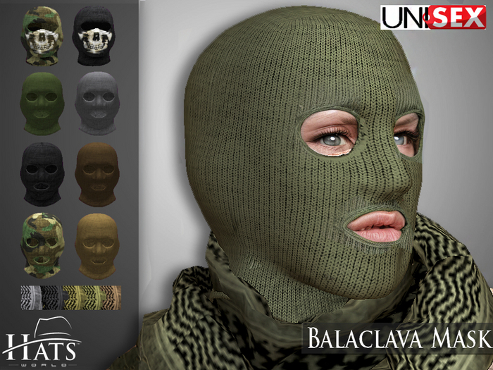 [HW] BALACLAVA MASKS UNISEX FAT PACK