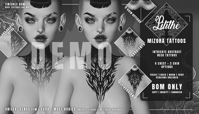 Lilithe'// Mizora Tattoos [DEMO]