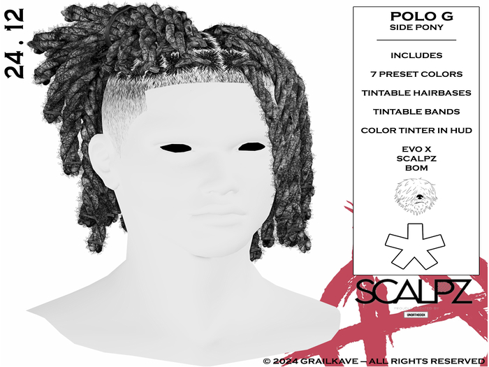 [GK] POLO G  SIDE PONY [ADD ME]
