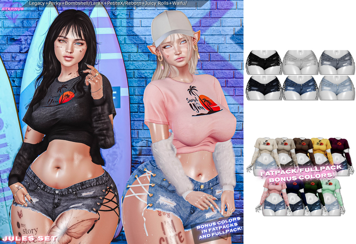 [Eternus] Jules Shorts Fatpack