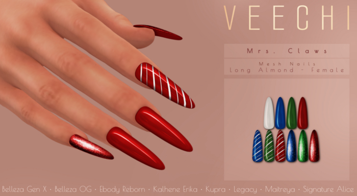 Veechi - Mrs. Claws // Long Almond Female