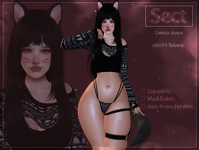 -SECT-!!!Mew  shape for LeLUTKA Camila Head 4.0
