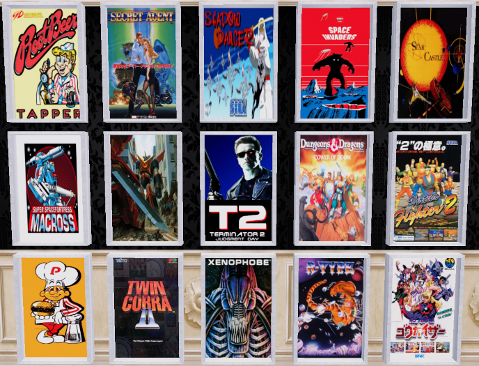 Shadow's 30 pack of game posters