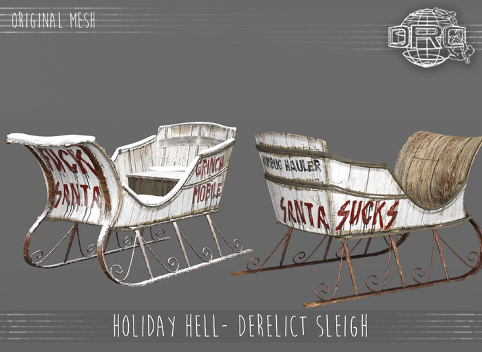 -DRD- Holiday Hell - Derelict Sleigh (add)