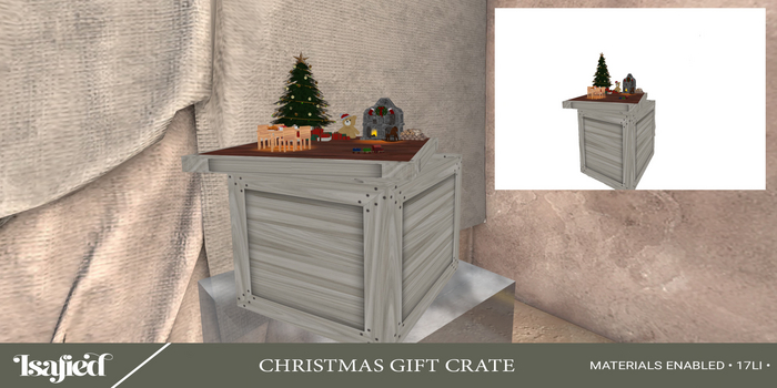 {Isafied}Christmas Gift Crate