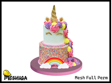 Meshuga Unicorn Tiered Cake FULL PERM MESH