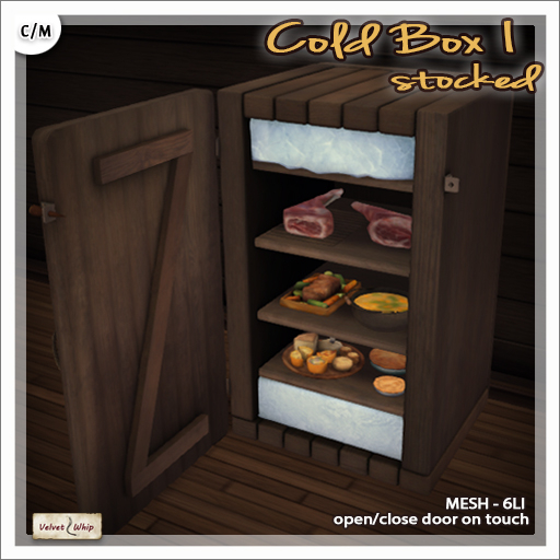 Second Life Marketplace - [V/W] Cold Box I - Stocked - Medieval Iced ...