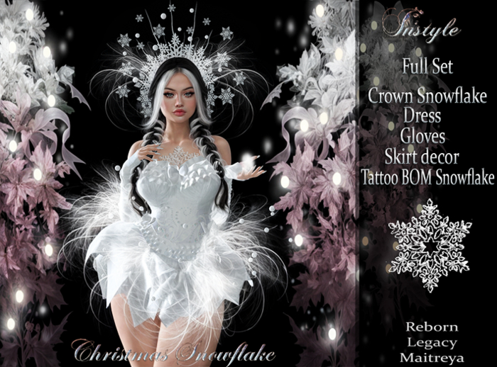 PROMO!! InStyle Full Set *Christmas Snowflake*