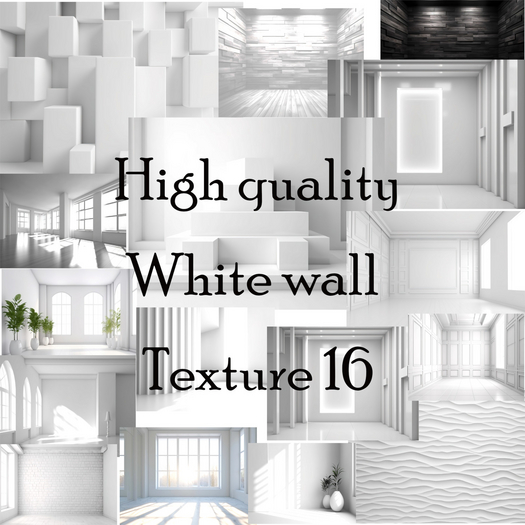 High quality white wall texture 16 Box