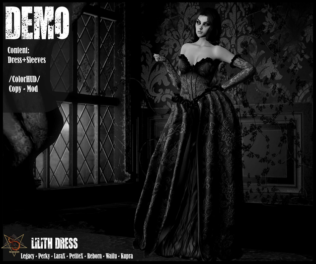 //RKS// Lilith Dress - DEMO