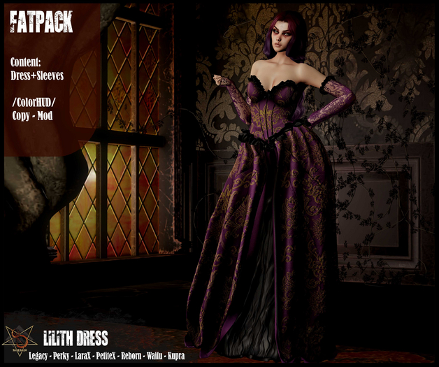 //RKS// Lilith Dress - Fatpack