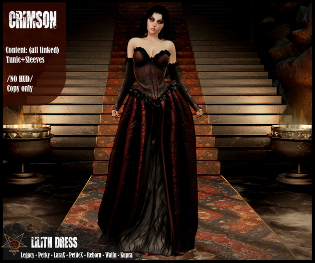 //RKS// Lilith SingleColor - Crimson