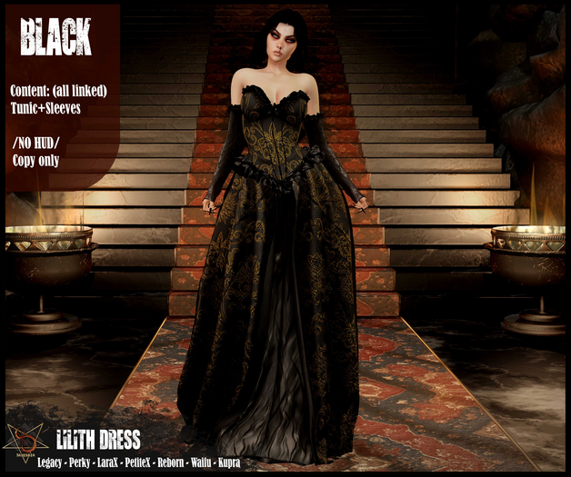 //RKS// Lilith SingleColor - Black