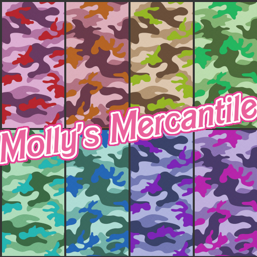 Molly's Mercantile - TEXTURE - BP/PBR - Camo 1
