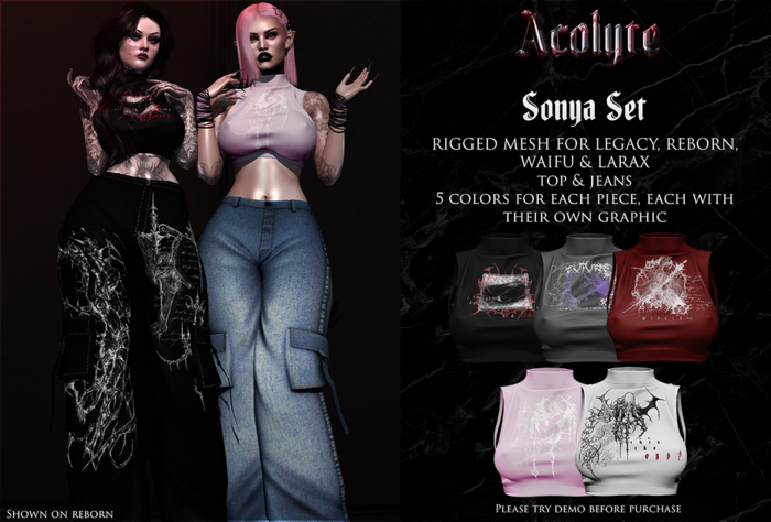 [Acolyte] Sonya Top - FATPACK