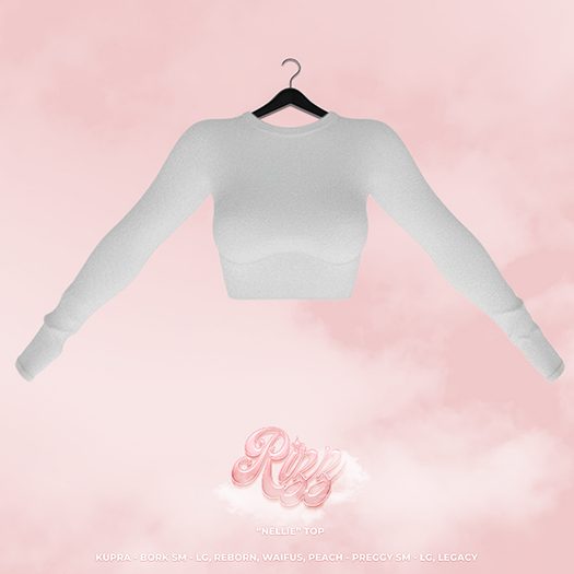 "RIZZ" X "NELLIE" TOP - VANILLA