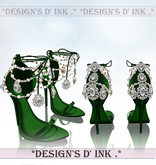 Luxury Heels Emerald