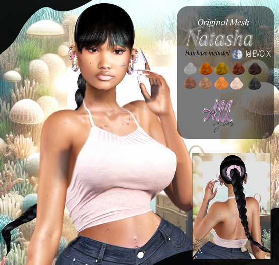 [All Divas] Natasha - Hairbase & Braid