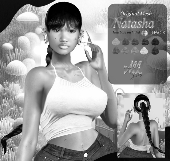 [All Divas] Natasha - hairbase DEMO