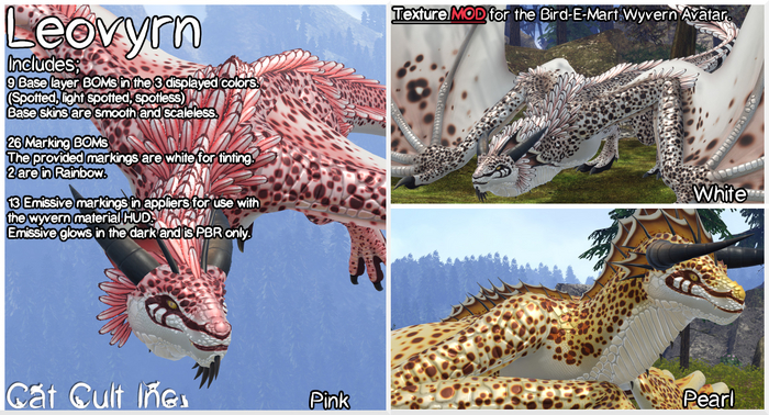 Leovyrn Pink, White, Pearl MOD