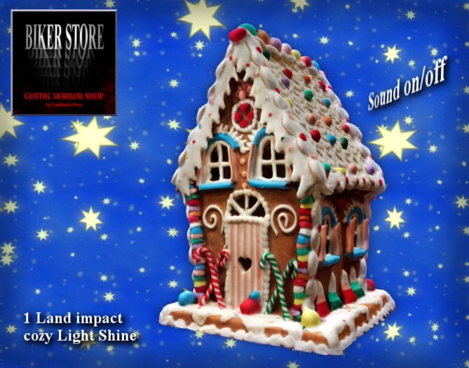 #sugary Gingerbread House "MusicBox"