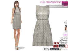 Full Perm High Waist Dress Slink, Hourglass, Ocacin, Maitreya, Bellaza All, Ebody, Tonic, Fitmesh