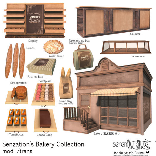 Serenity Style- Senzation's Bakery Showcase