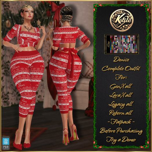 [K-Style] DENISE COMPLETE OUTFIT - FATPACK #1