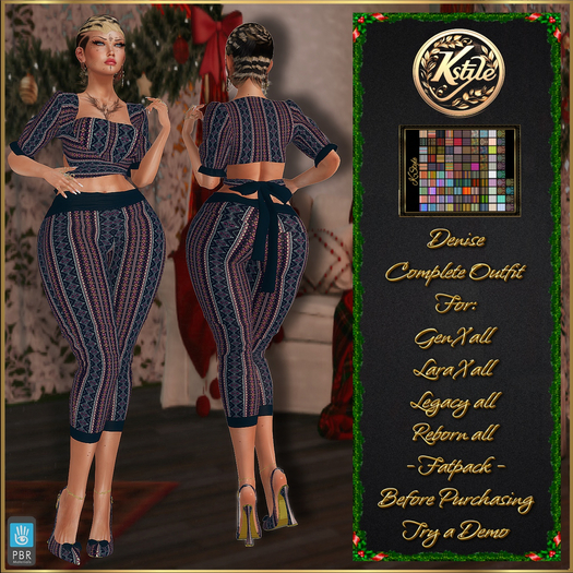 [K-Style] DENISE COMPLETE OUTFIT - FATPACK #4