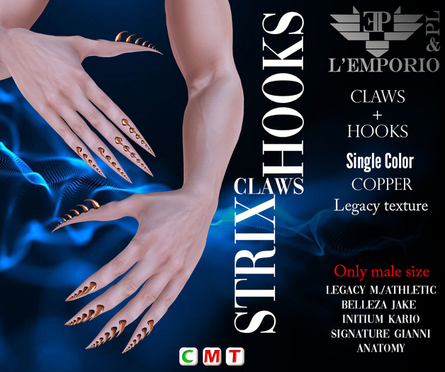 L'Emporio&PL::*Strix*::Claws+Hooks [COPPER]