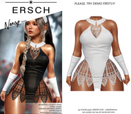 ERSCH - Nancy dress -white-